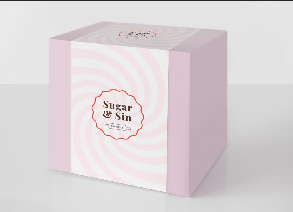 Branding Of Sugar & Sin Bakery