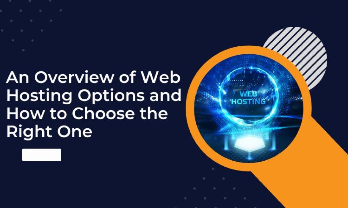 An Overview of Web Hosting Options and How to Choose the Right One