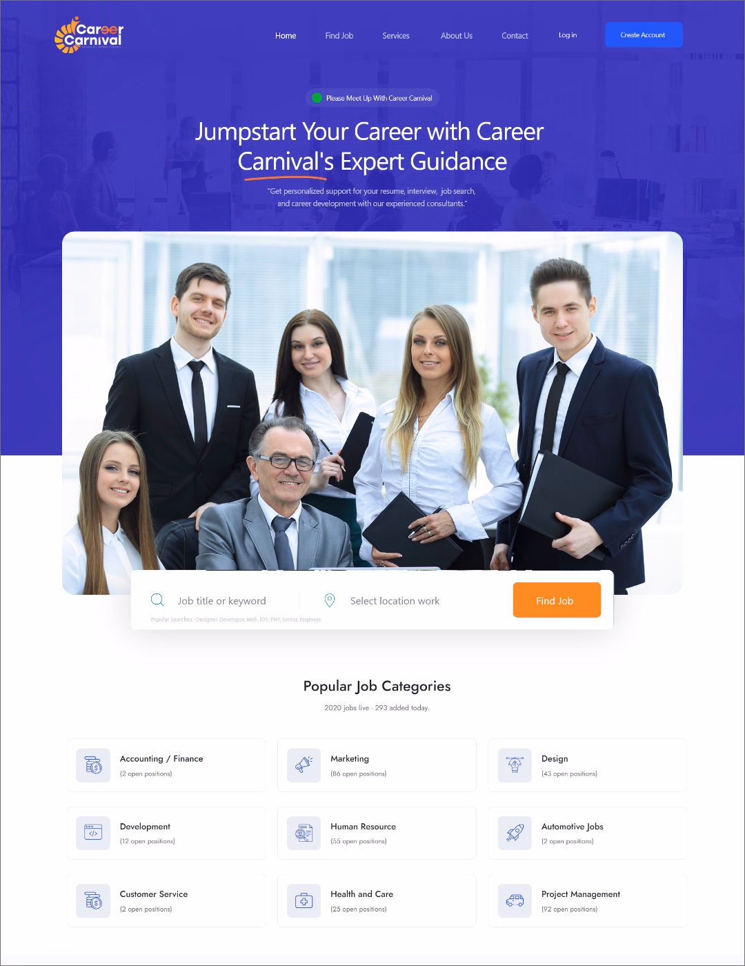 Career Carnival - Lending Page – 7