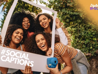 social caption