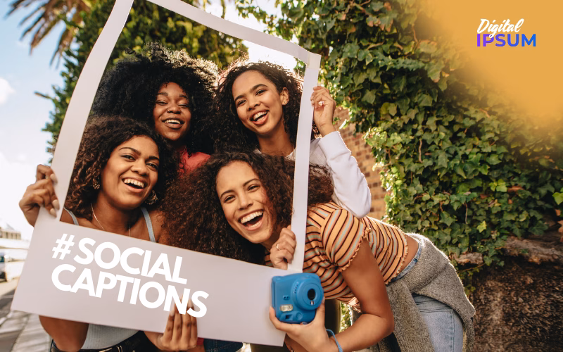social caption